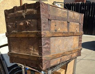 Antique Steamer Trunk