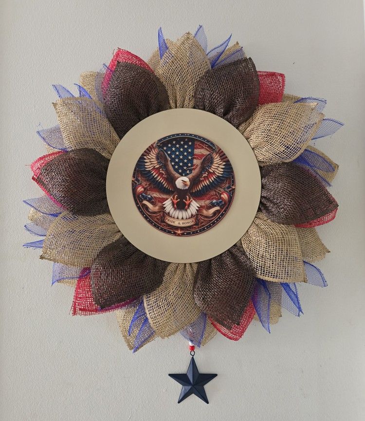 Pride And Honor Wreath