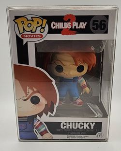 Funko POP Child's Play 2 Chucky #56 W/Protector 🔥