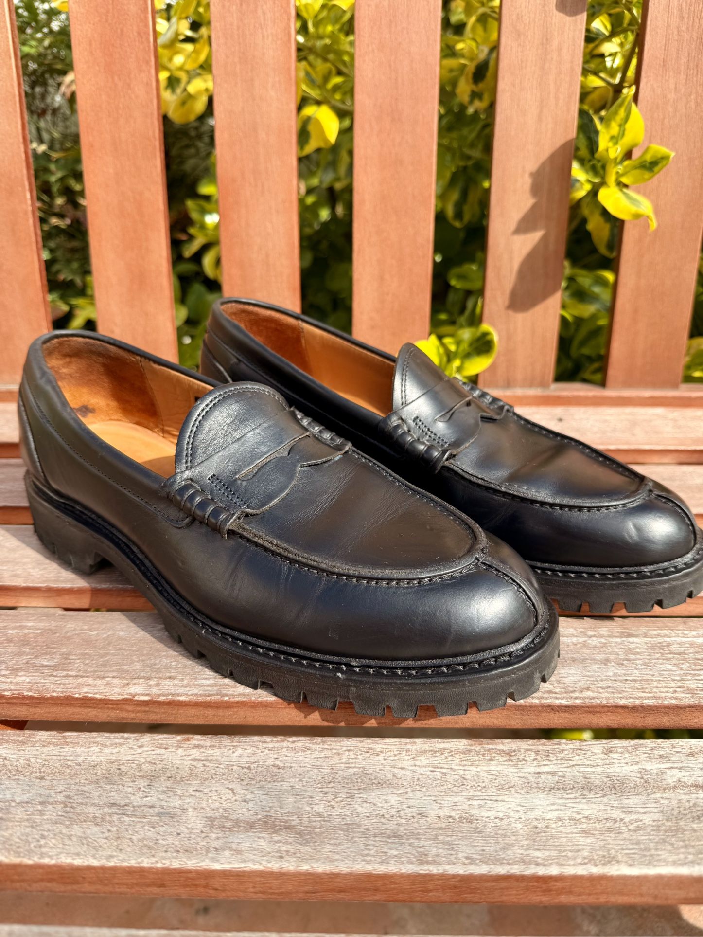 Allen Edmonds Penny Loafers 10