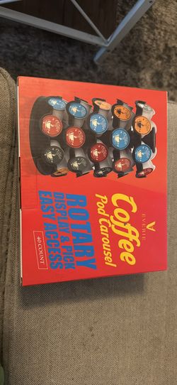Coffee pod carousel