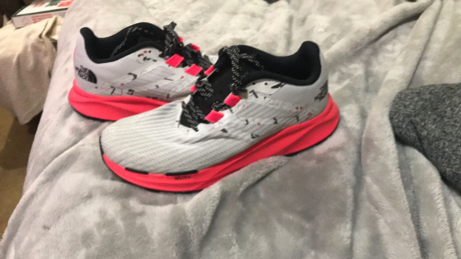 Womens Silver Pink Shoes North Face