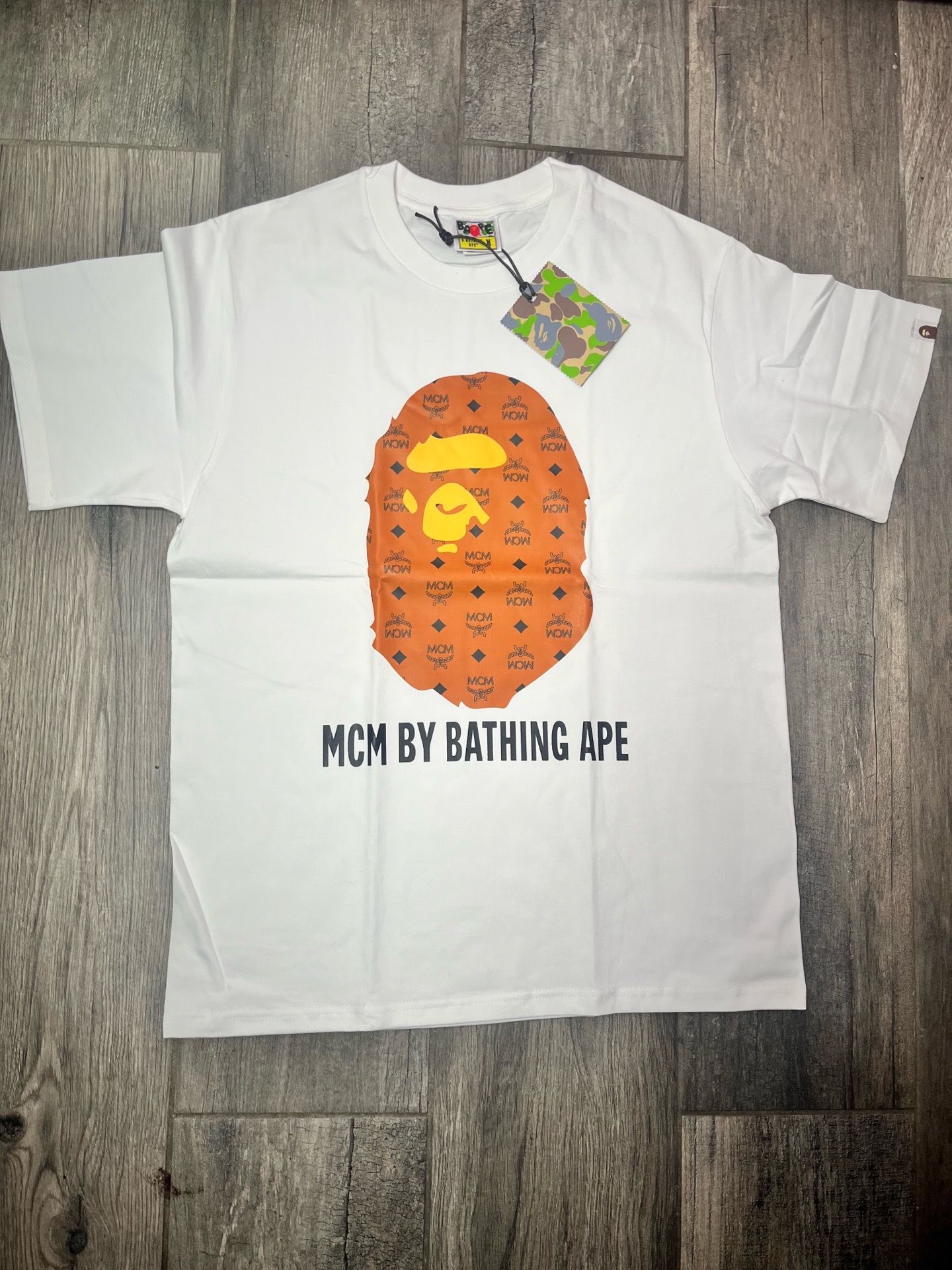 BAPE X MCM SHIRT