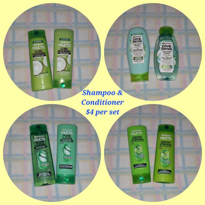 Shampoo & Conditioner $4 Per Set