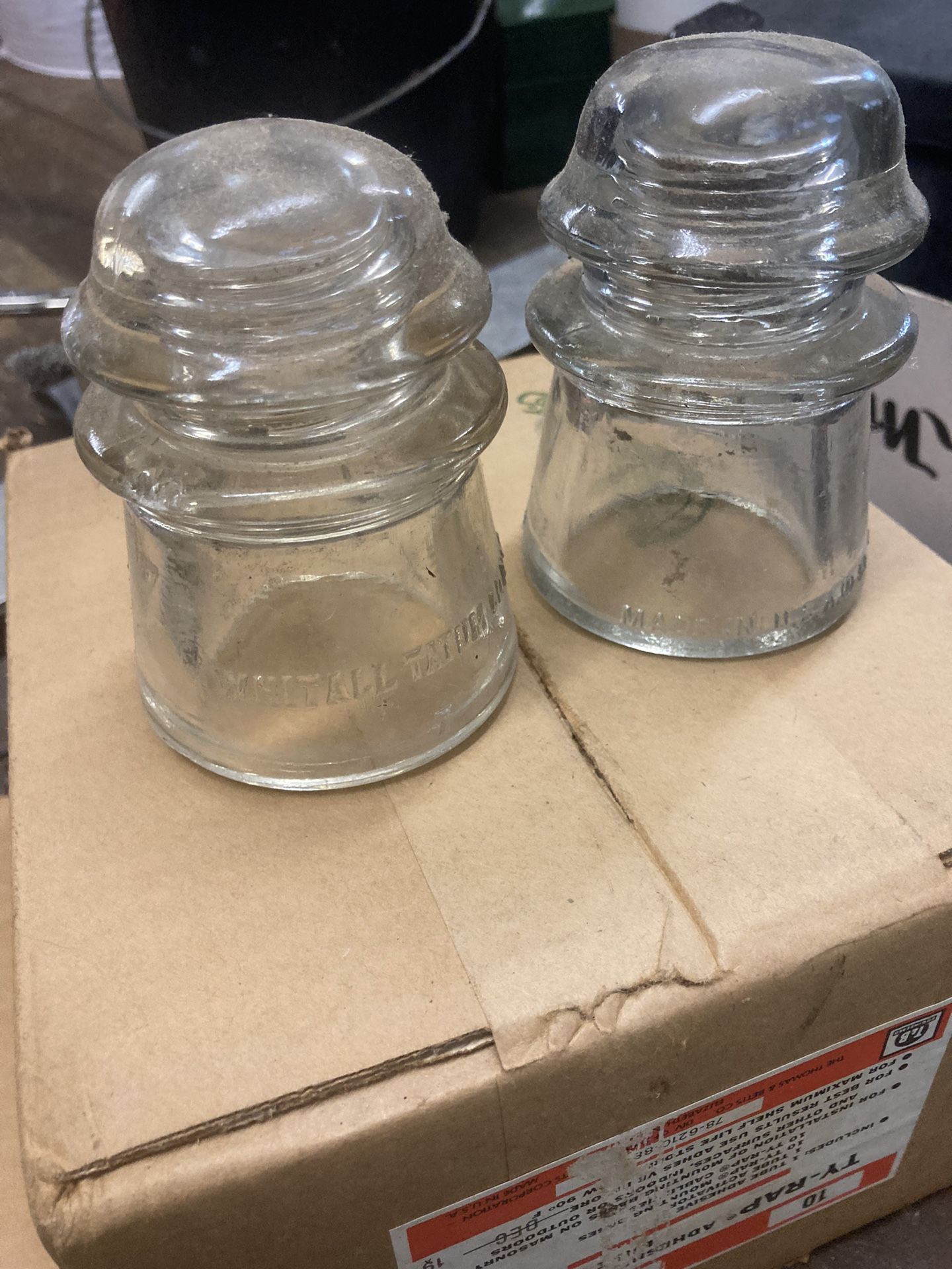Vintage Telephone Pole Insulators 