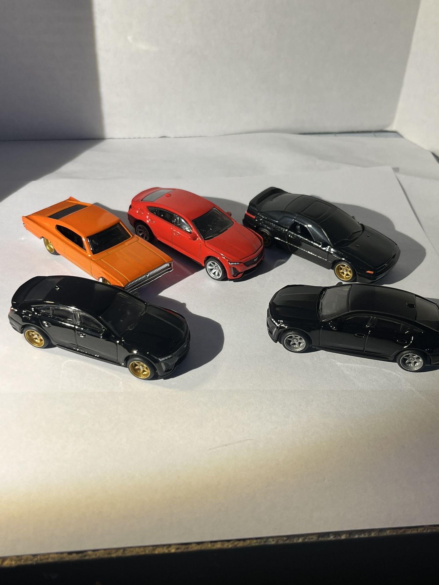 Matchbox Lot (5) Custom Wheels