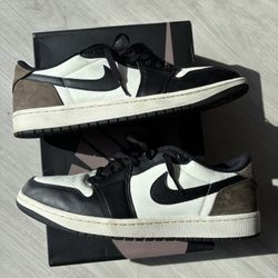 Air Jordan Mocha Low 1 Size 12 