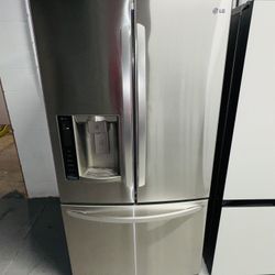 LG refrigerator stainless steel 36x69x29 one receipt for 60 days warranty