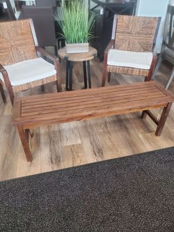 Out Door solid wood  bench for patio (New)