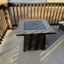 Gas Fire Pit Table