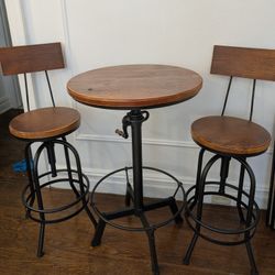 Bar Stools And Table