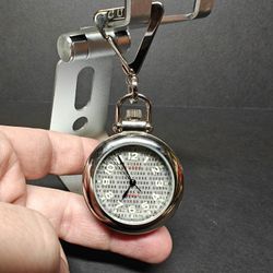 GUESS Pocket Watch Keychain 