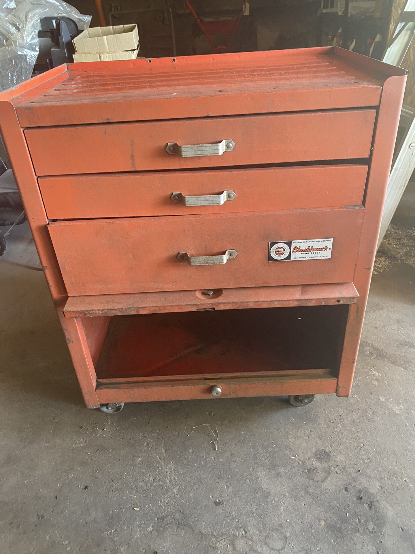 1950/1960 New Britain Blackhawk Rolling Tool Chest