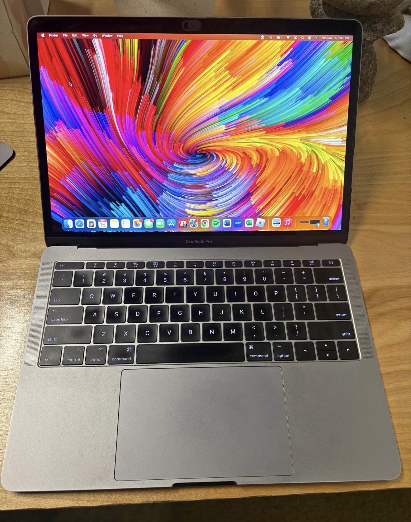 MacBook Pro 13” (2018, Touch Bar) – 8GB/512GB – Fully Working – No Charger