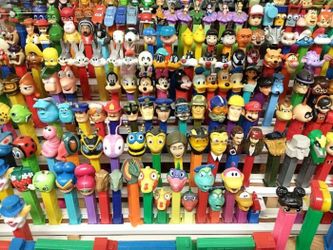Pez dispenser pick and choose