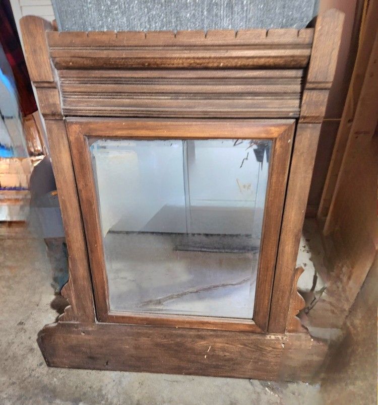 Antique Eastlake Mirror