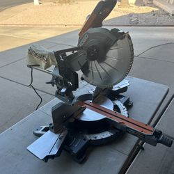 Ridgid 12” Sliding Miter Saw