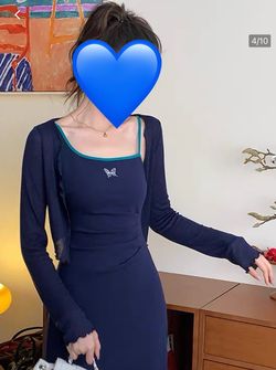 Closet Cleaning • Summer Knit Dress Set – Dress + Cardigan