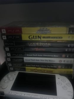 PSP With Games