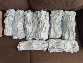 148 Light Blue Chair Sashes For Quince, Wedding. Any Special Occasion