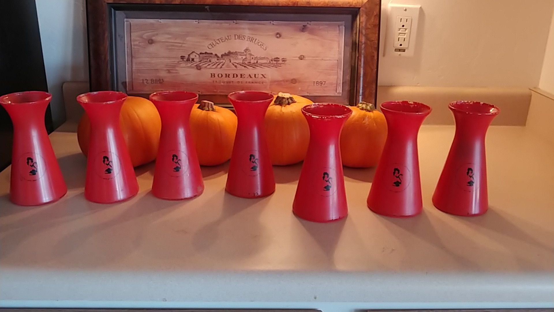 Vintage 1960 FEMLIN Playboy Club candle holders