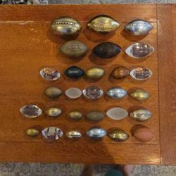 28 Football Paperweights
