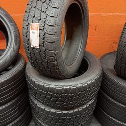 275/55R20 Nitto Terra Grappler A/T High Tread Full Set of 4 Tires