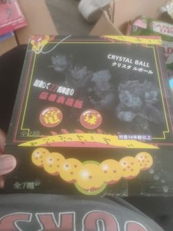 Dragon Ball Crystal Ball Collector Set Box (or best offer)