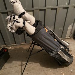 Golf clubs w/bag
