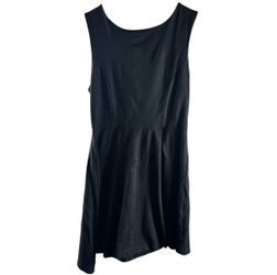 Monteau Los Angeles Black Sleeveless Fit & Flare Dress Women’s Large Elegant