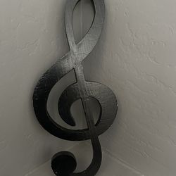 Music note sign