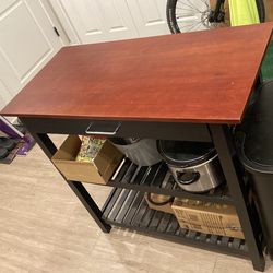 Kitchen Island Table / Utility Table