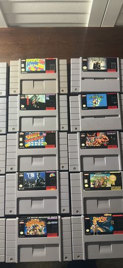 Super Nintendo games