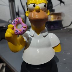 Bust Statue Of Homer Simpson The Simpsons 