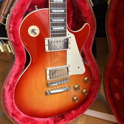 Gibson less Paul standard cherry burst