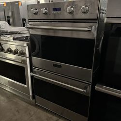 VIKING double oven stainless steel 