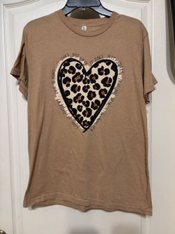 Love in Faith medium tshirt