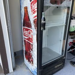 Coke Fridge With Bottle Handle