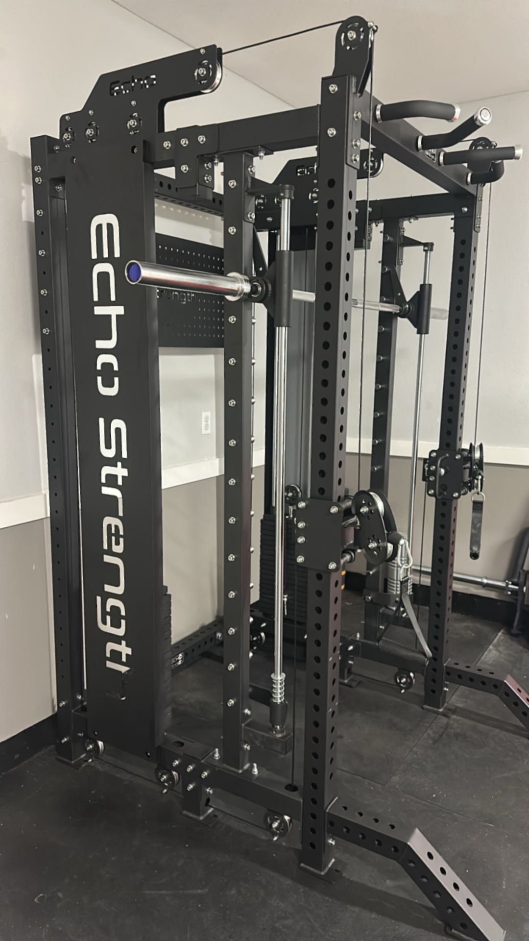 Echo Strength 3-1 Squat Rack/Cable Machine/Smith Machine