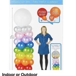 Indoor or Outdoor Balloon Column Kit