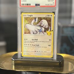 2021 POKEMON CELEBRATIONS #022 LUGIA PSA 8