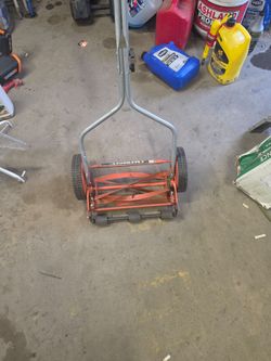 Manual mower