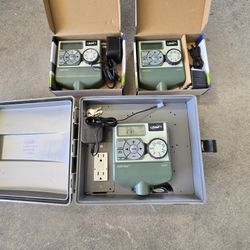 3  ORBIT SPRINKLER TIMERS