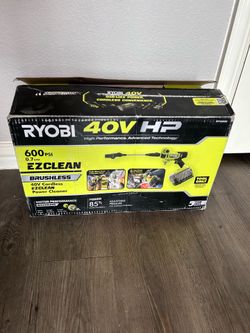 Ryobi 40v 600psi pressure gun