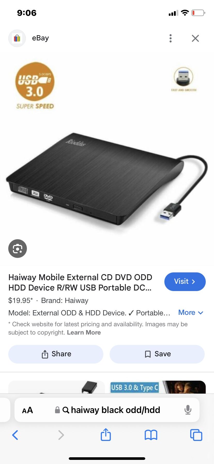 External Hard Drive Computer Storage