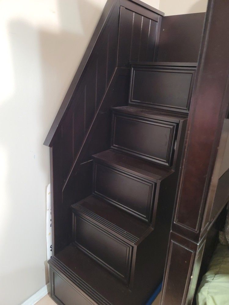 Bunkbed With Storage Drawers