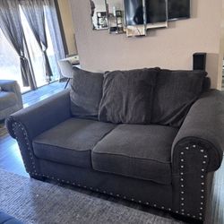Grey Couch Set 