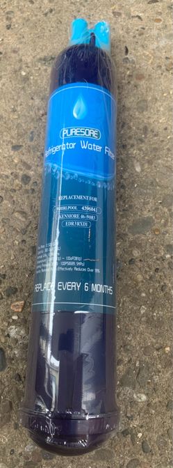 Puresore Brand Refrigerator Water Filter Is Brand New Still Wrapped - A Replacement For Whirlpool , Kenmore 46-9083 And EDR3RXD1 Models - Lifes