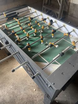 Foosball and Pool Tables w/cues