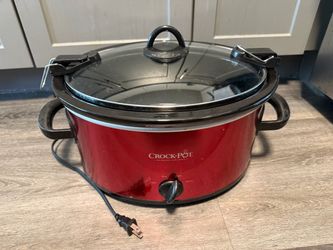 Crockpot slow cooker 6qt